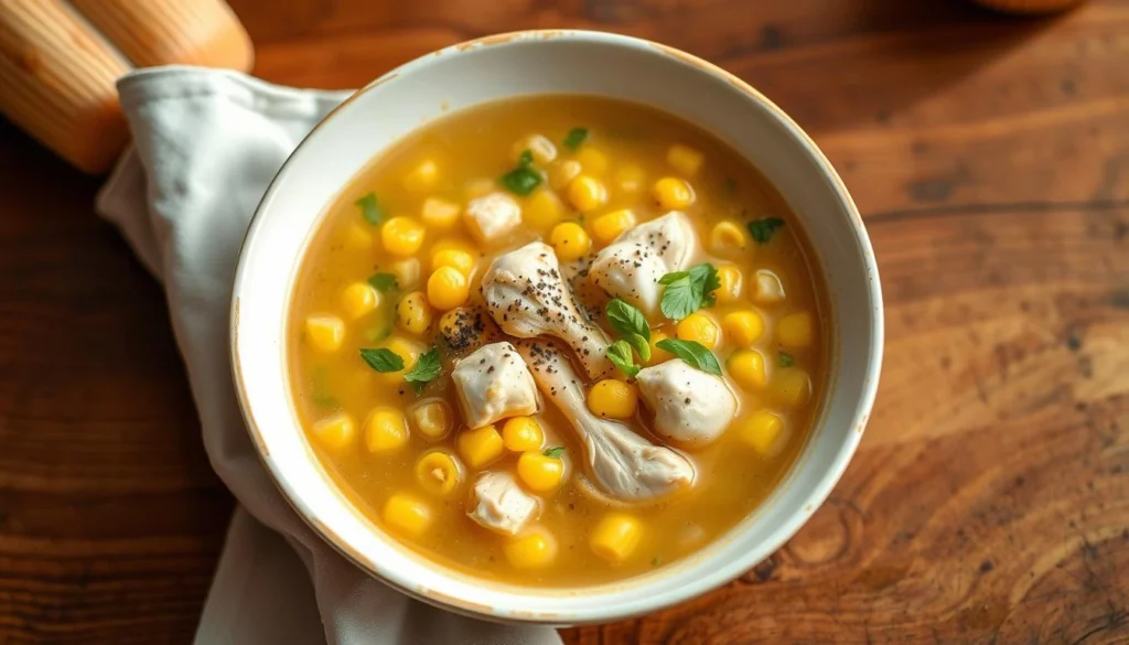 chicken corn soup