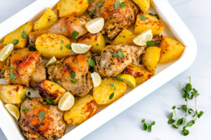 greek chicken and potatoes