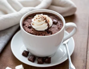 Hot Chocolate Mug Cake