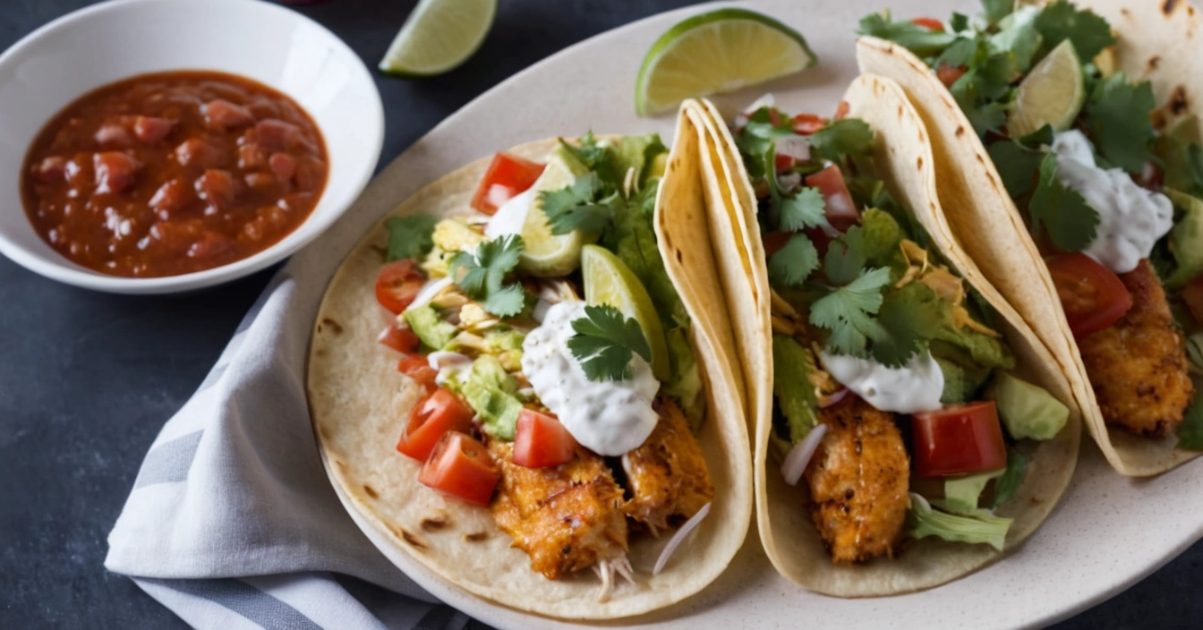 air fryer fish tacos