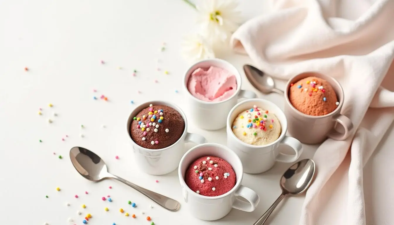 mug cake with cake mix